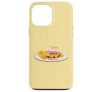 Hamburger e patatine fritte alla American Diner Custodia per iPhone 13 Pro Max