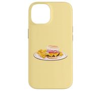 Hamburger e patatine fritte alla American Diner Custodia per iPhone 14