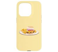 Hamburger e patatine fritte alla American Diner Custodia per iPhone 15 Pro