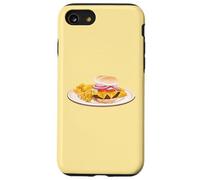 Hamburger e patatine fritte alla American Diner Custodia per iPhone SE (2020) / 7/8