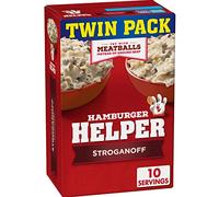 Hamburger Helper Stroganoff, Pasta & Salsa Cremosa Mix, Confezione doppia, 368,5 g