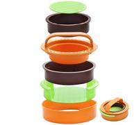 Hamburger Press Maker - 4.53 Inch Burger Patty Maker | Burger Press Mold - 130 g Manual Patty Shaper for Making Perfect Hamburgers at Home Kitchen BBQ Grill Camping and Outdoor Cooking