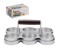 Hamburger Press Patty Maker - Handheld Burger Press, dimagrante Mold Dish | Strumento Di Formazione Di Tortini Facile Per Barbecue Da Cortile, Pasti Da Viaggio, Set Da Cucina Portatile,
