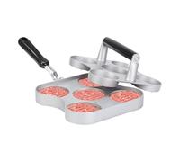 Hamburger Press - Pressa multifunzione per hamburger, per barbecue, hamburger e meatball, per cucina, barbecue, tailgating