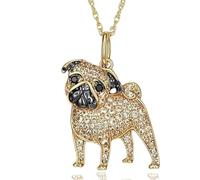 Hameadner Collana Uomo Donna Gioielli Ciondolo Pendente Necklace Collana per Donna Gioielli Accessori Carlino