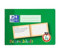 Hamelin 311501601 - Blocco per appunti Paperbrands Oxford, formato A5 landscape, 16 fogli, rigatura 1Q, confezione da 10