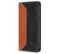 HAMEXLN Cover per iPhone 17 PRO Max/17 PRO/Air/17, con Supporto Flip Libro Libretto Portafoglio Custodia in Pelle con Slot per Scheda,Marrone,17