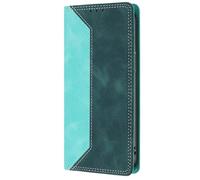 HAMEXLN Cover per iPhone 17 PRO Max/17 PRO/Air/17, con Supporto Flip Libro Libretto Portafoglio Custodia in Pelle con Slot per Scheda,Verde,17