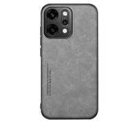 HAMEXLN Custodia in Pelle per Oppo Find X9/X9pro, Supporto Magnetico per Auto Cover Sottile Antiurto Glassata Caso,Grigio,X9