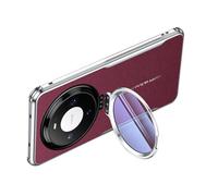 HAMEXLN Custodia per Huawei Mate 80 PRO Max/80 Pro/80, Placcatura Elettrolitica Pelle Cover Fotocamera Protezione Supporto Antiurto Guscio,Rosso,80 PRO