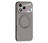 HAMEXLN Custodia per iPhone 17 PRO Max/17 PRO/Air/17, Rotazione A 360° Anello Supporto Cover Fotocamera Antiurto Protezione Guscio,Grigio,17