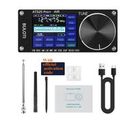 HAMGEEK ATS25 Pro + Supporta Bluetooth Wifi AIR band FM SW SSB MW LW AIR SDR Ricevitore Ricevitore banda aeronautica firmware 4.2 SI5351