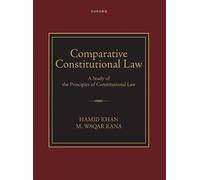 Hamid Khan M. Waqar Rana Comparitive Constitutional Law (Tascabile)
