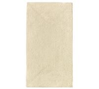 HAMID Tappeto da Interno/Esterno in PET Riciclato - Lavabile e Impermeabile - Ecologico e Sostenibile - Perfetto per Terrazza, Giardino o Soggiorno (110x60cm, Crema)