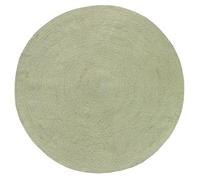 HAMID Tappeto da Interno/Esterno in PET Riciclato - Lavabile e Impermeabile - Ecologico e Sostenibile - Perfetto per Terrazza, Giardino o Soggiorno (120x120cm, Verde)