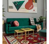 HAMID - Tappeto di Design Orientale Kilim Lori, Tappeti di Lana, Kilim Tessuti a Mano, Tappeti per Sala da Pranzo, Camera da Letto, Soggiorno, Corridoio, Salotto (D.3, 230x160 cm)