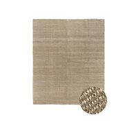 HAMID - Tappeto in Juta Alcazar 100% Fibra di Iuta Naturale, Tappeto Morbido e ad Alta Resistenza, Tessuto a Mano, Soggiorno, Camera da Letto, Tappeto Corridoio, Naturale (300x250cm)