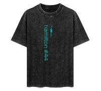 Hamilton #44 Unisex Printed T-Shirt Mens Black Tee Shirt XL
