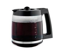 Hamilton Beach - Caraffa con manico nero e coperchio A. Compatibile con Hamilton Beach 2-Way Brewer mod. nr. 49980A-CE, Caraffa di vetro/Brocca di vetro (88152-CE)