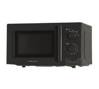 Hamilton Beach Microonde, 20 L, Miami, 800 W, controlli manuali di composizione, sbrinamento rapido, timer 35 minuti, 5 livelli di cottura, grigio carbone - HBMX20CH