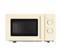 Hamilton Beach Microonde, 20L, Miami, 800W, comandi manuali a quadrante, sbrinamento rapido, timer 35 min, 5 livelli di cottura, sabbia - HBMX20S