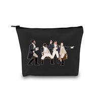 Hamilton - Borsa da trucco per teatro musicale Broadway, accessorio con cerniera, per fan, Hamilton Musical Black Eu, Beauty Case