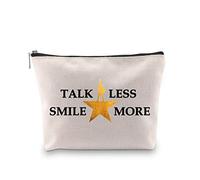 Hamilton - Borsa per cosmetici con scritta "My Thoughts Have Been Been" di Hamilton Lyrics Talk Less Smile More More EU)