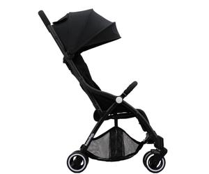 Hamilton by Yoop S1 Plus Passeggino - Modello 2023 - Leggero, regolabile e maneggevole - Passeggino Premium con tecnologia pieghevole con una sola mano - Carico fino a 22 kg - Nero