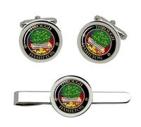 Hamilton Clan Scozzese Gemelli E Fermacravatta Set
