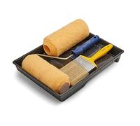 Hamilton for The Trade 3561329-90 - Set di 5 pennelli e rulli per muratura, con vassoio, 22,9 cm, blu/giallo