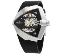 Hamilton H24625330 Orologio Casual In Gomma Quadrante Nero Automatico Uomo