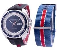 Hamilton H35405741 Orologio Abito Pelle 50M Quadrante Blu Automatico Uomo
