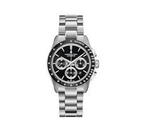 Hamilton Jazzmaster Performer Auto H36606130 - Cronografo automatico da uomo, 60 ore di riserva di carica, Bracciale