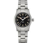 Hamilton Khaki Field Quartz H69301131 33mm Stainless Steel Watch - Black Dial, Metal Bracelet