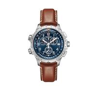 Hamilton Khaki X-Wind GMT H77922541 - Cronografo da uomo, blu, Cronografo, orologio al quarzo