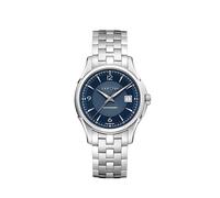 Hamilton Orologio automatico svizzero analogico da uomo con cinturino in acciaio inossidabile H32515145, Blu, Classico