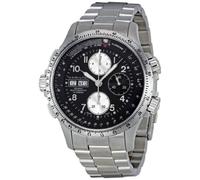 Hamilton Orologio da uomo H77616133 Khaki X-Wind automatico, nero, orologio automatico, Nero, Orologio automatico