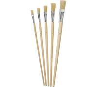 Hamilton Prestige Pure Lily Bristle Flat Fitch Pennelli Per Vernice 5 Pezzi