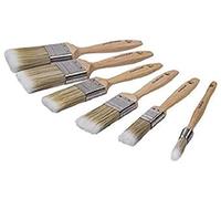 Hamilton Prestige - Set di 6 pennelli sintetici, compatibile con vapore, 1 pollice, 3,8 cm, 5,1 cm