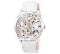 Hamilton Women's 36mm White Leather Band Steel Case Automatic Watch H32405871