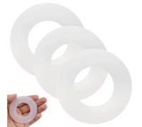HAMKU 3 Pezzi Ricambi Per Geberit, Guarnizione Cassetta Wc Per Geberit Per Geberit Guarnizione Per Bacinella Ø68X46,3 Guarnizione Campana Sifone,