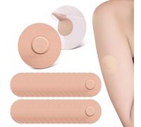 HAMKU 30 Pezzi Patch Per Sensore,Cerotti resistenti all'acqua, Toppa CGM No Colla Al Centro Del Cerotto per attività quotidiane e nuoto e fitness