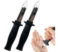 HAMKU Coltello Pugnale a Scomparsa, Pugnale in plastica, Coltello Finto Divertente Bambini Adulti Scherzo Parodia Falso Coltello Trucco Puntelli, Pesce d'aprile,scherzi di Halloween, 2 pezzo