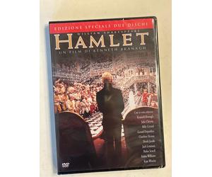 HAMLET 1996 RARO 2 DVD sigillato - BRANAGH CRYSTAL DEPARDIEU LEMMON WINSLET
