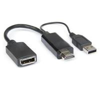 Hamlet Adattatore video Adapter da Hdmi a Dp Displayport F Black XVAHDM DPA