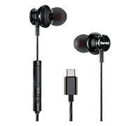 Hamlet Auricolari microfono filo USB C Black HHEADM IEC