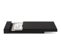 Hamlet Box Esterno SATA III per Hard Disk e SSD 2,5" Autoalimentato Nero