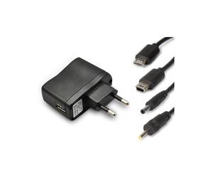 Hamlet Caricabatterie Multi plug, USB Type-A 10W Universal Kit Black XPW220MOB