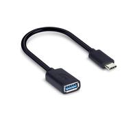 Hamlet Cavo USB 0,2m USB 3.2 Gen 1 A-C Maschio Nero