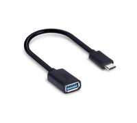 Hamlet Cavo USB 0,2m USB 3.2 Gen 1 A-C Maschio Nero